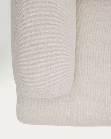 3-местный диван Aurum цвета экрю с откидывающимся подголовником