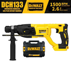 DEWALT DCH133 26MM 1in Бесщеточный аккумуляторный перфоратор SDS PLUS с D-образной рукояткой Ударная дрель 20V Tools Hammer 5500BPM 2.6J