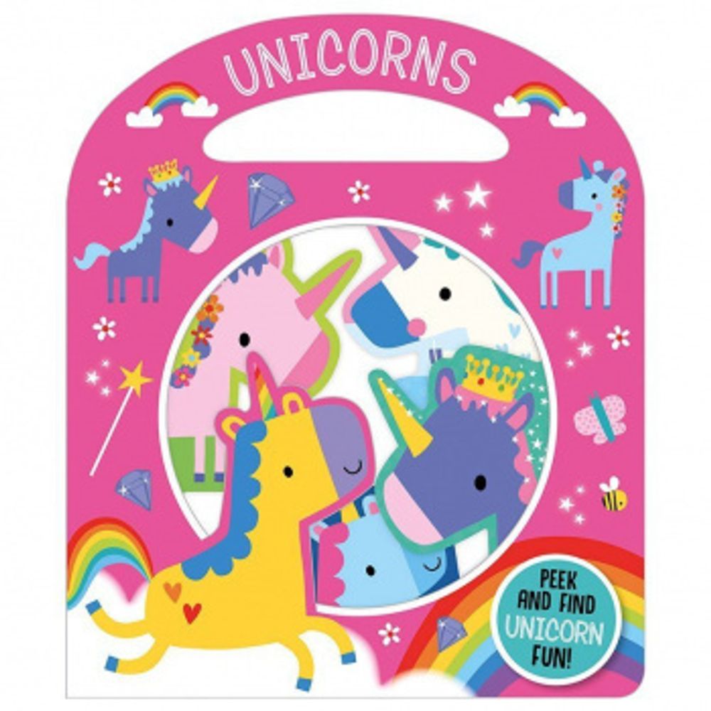 Busy Windows: Unicorns (board book)