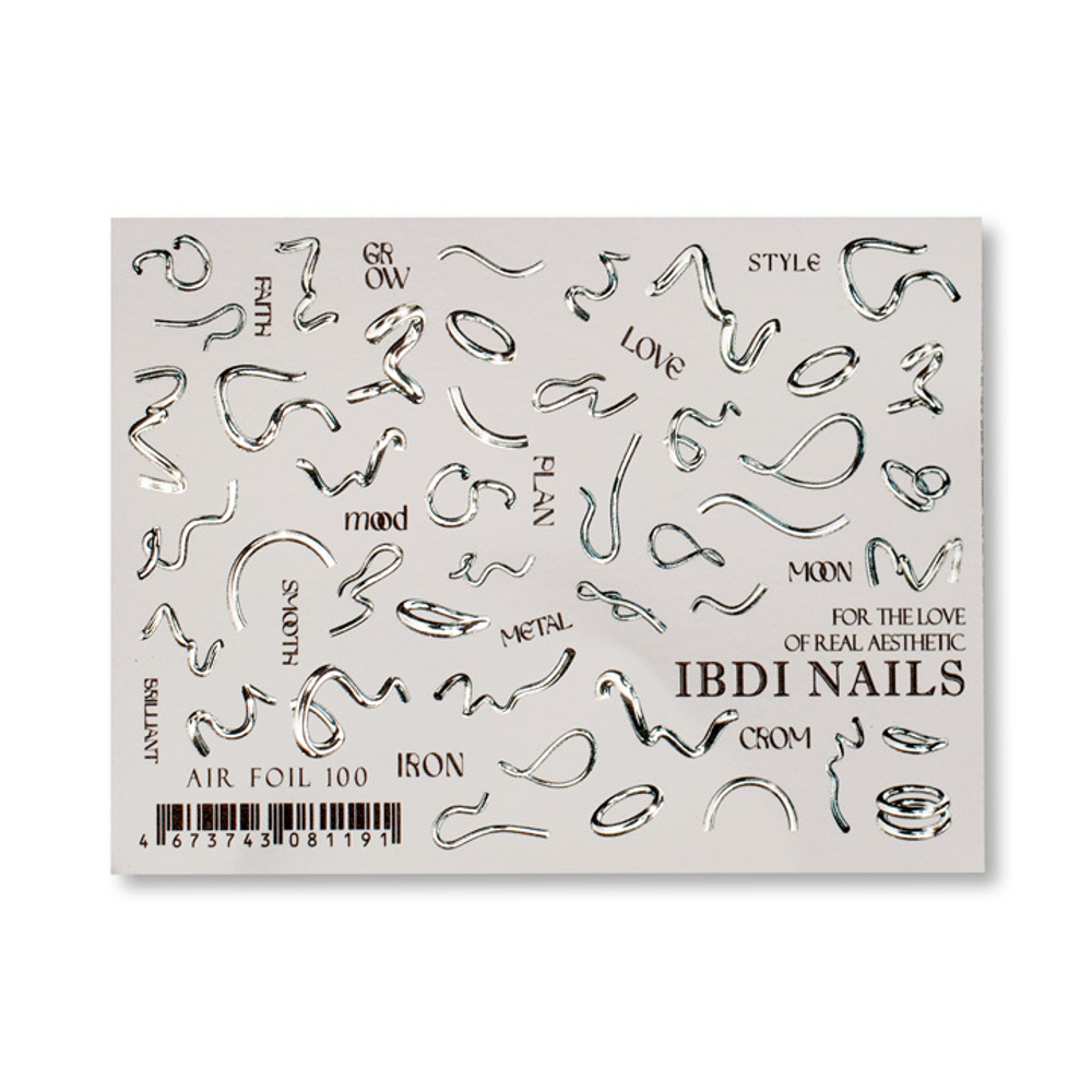 IBDI NAILS, Слайдер-дизайн № 100