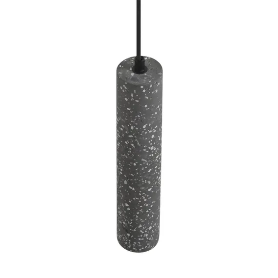 8354/1A SUSPENTIONI черный, металл/цемент Подвес GU10 LED 5W 220V SHAMAREL