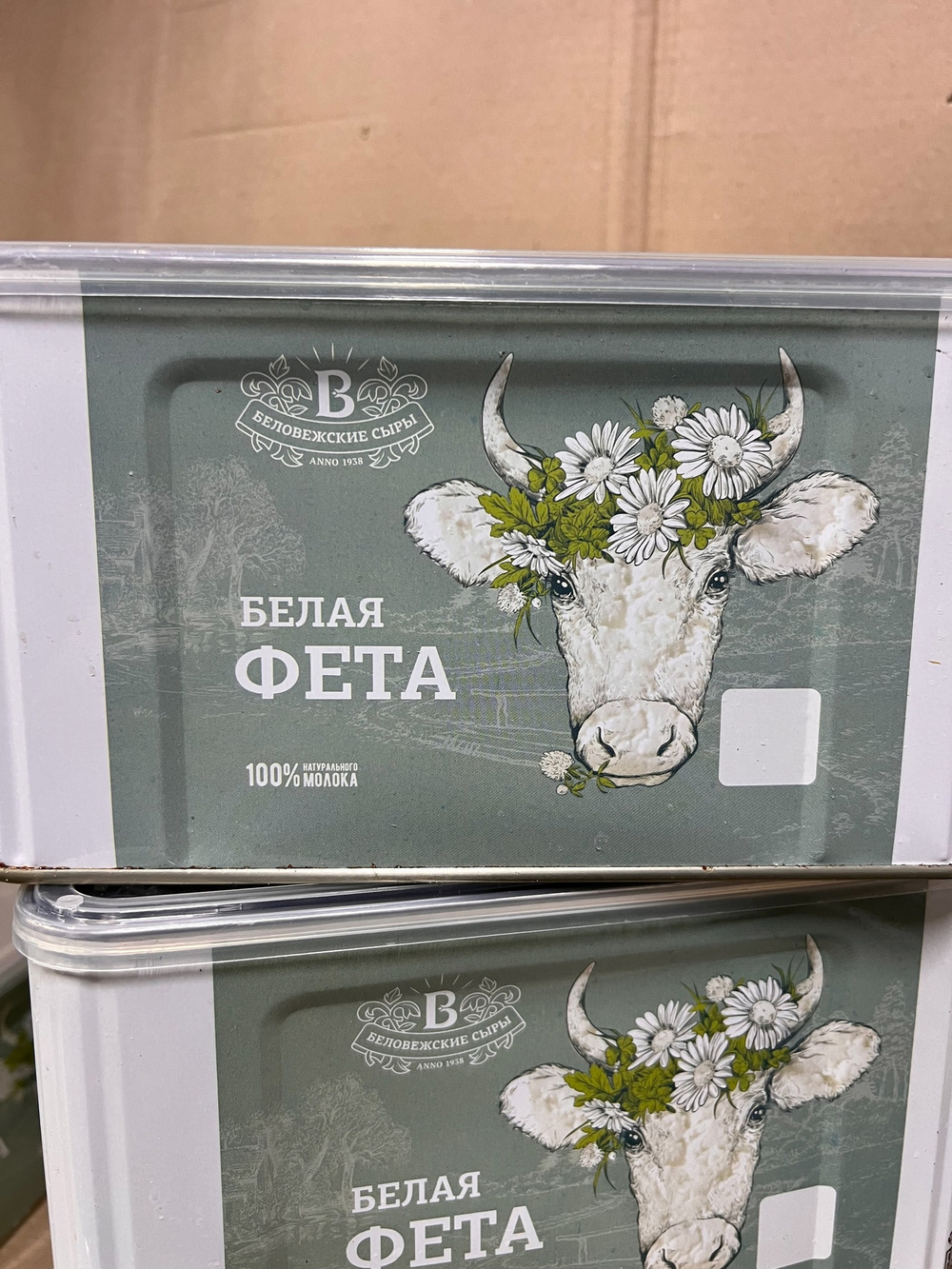 Фета Белая 4.5кг 40% Ж/Б Банка