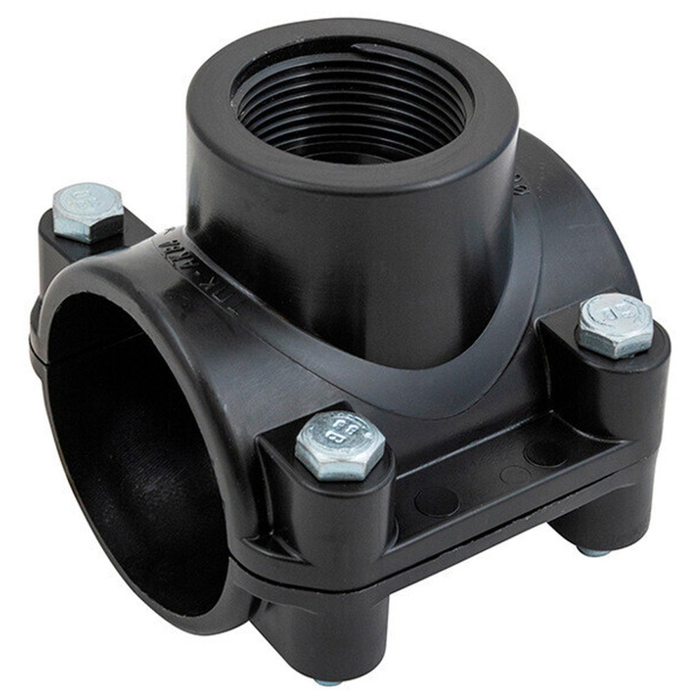 Седелка ПНД компрессионная ВР 160*1 1/4" внутренняя резьба