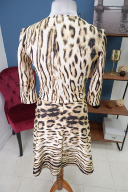 Платье с принтом 44 размер