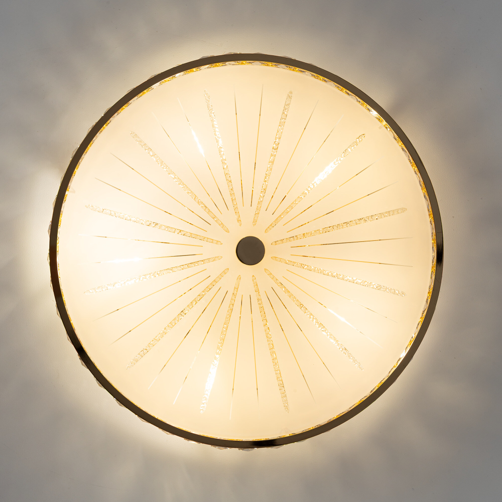 Citilux Портал CL324152 Люстра хрустальная Золото