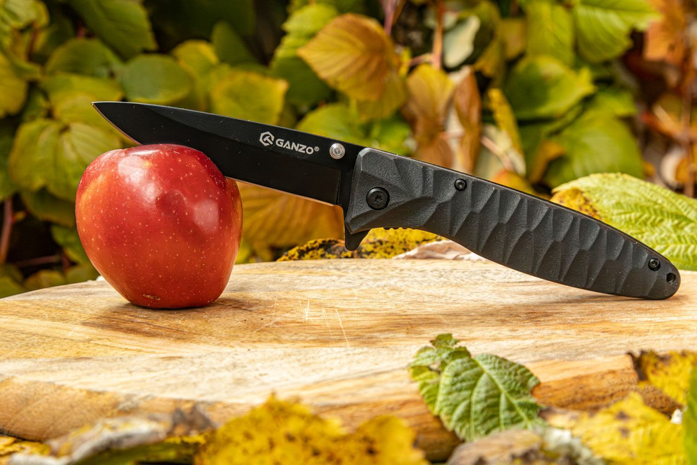 Нож туристический Ganzo G620 зеленый, G620g-1