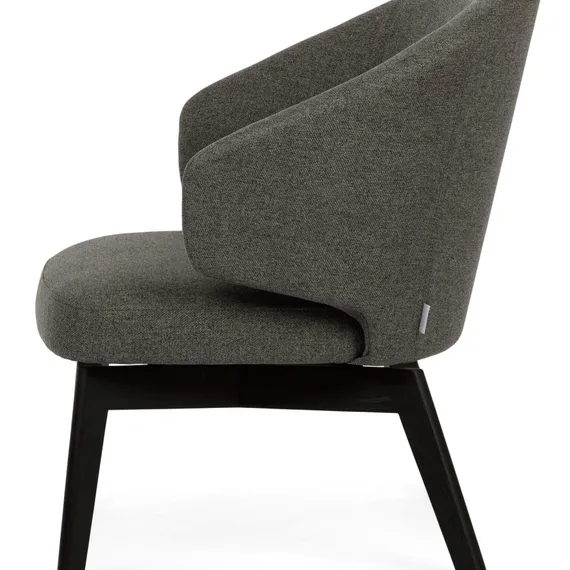 Кресло Terry Wood, серое