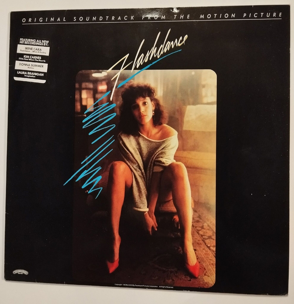 Винтажная виниловая пластинка LP Flashdance (Soundtrack From The Motion Picture) (Germany 1983)