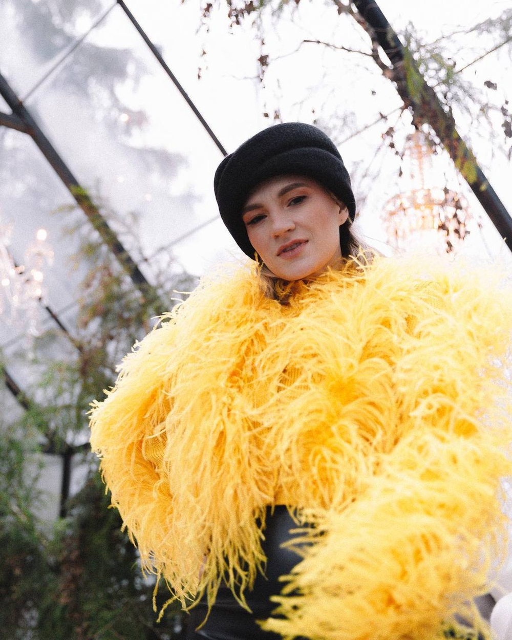 Боярыня формованный трикотаж черный