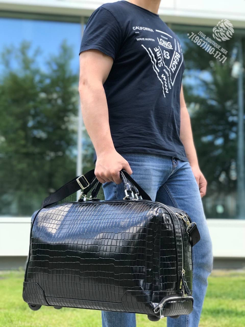 Дорожная сумка на колесах Brioni