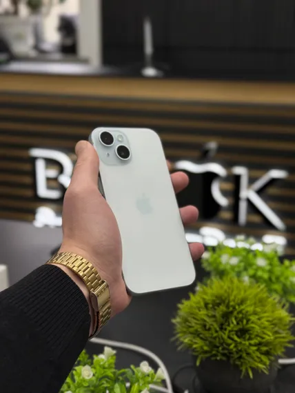 Б/У Телефон Apple iPhone 15 128Gb Blue 85% (FH2N19LJXX)