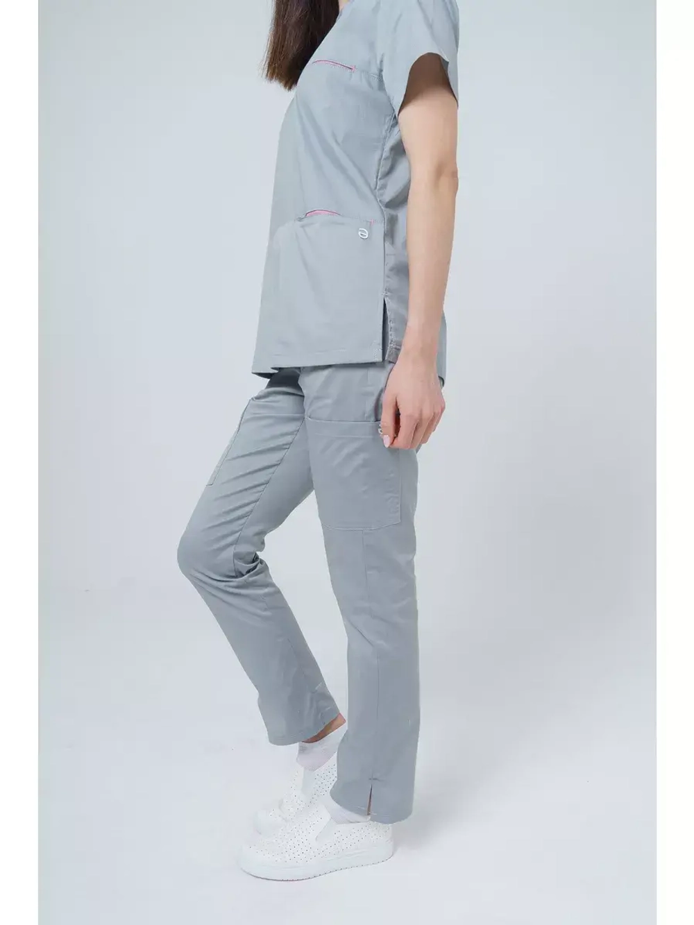 Брюки медицинские женские спецодежда TZ210-GRY