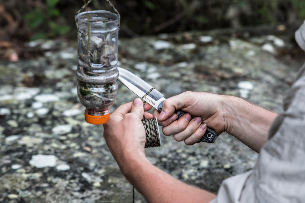 Туристический нож Echo AUS-8 TacWash