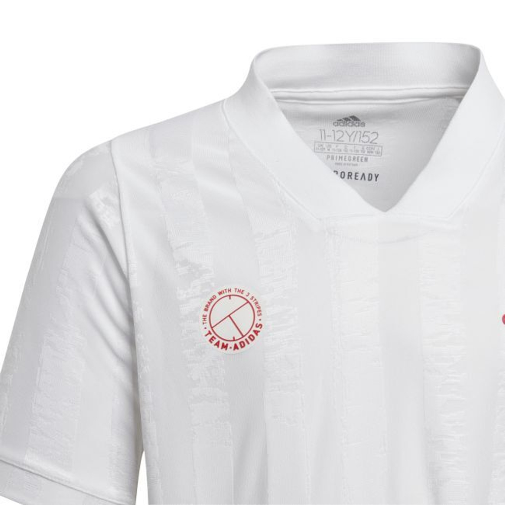 Детская теннисная футболка Adidas Freelift Tee E - White