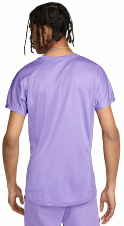 Мужская теннисная футболка Nike Rafa Challenger Dri-Fit Tennis Top - space purple/white