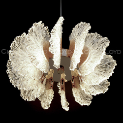 Люстра Cloyd ANTIGUA C1 / Ø35 см - золото (арт.11317)