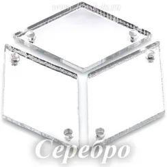 Пришивное акриловое зеркало #351, Серебро #351