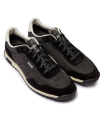 Кожаные кроссовки BOSS BLACK - черный(50517276)