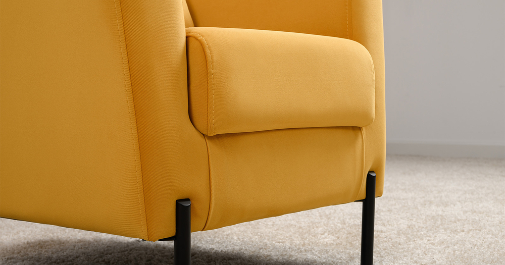 Кресло Барселона, Желтое