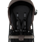 Детская коляска Roan Sol 2.0 3 в 1 с автокреслом Tutis Elo Lux EduSky Black SLL/34/T Turkish Coffe/Black/руч.Cappuccino