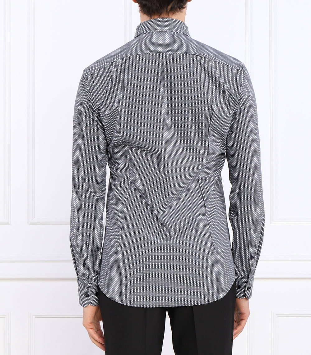 Рубашка P-HANK-s-kent-C1-222 BOSS BLACK - черный(50490357)