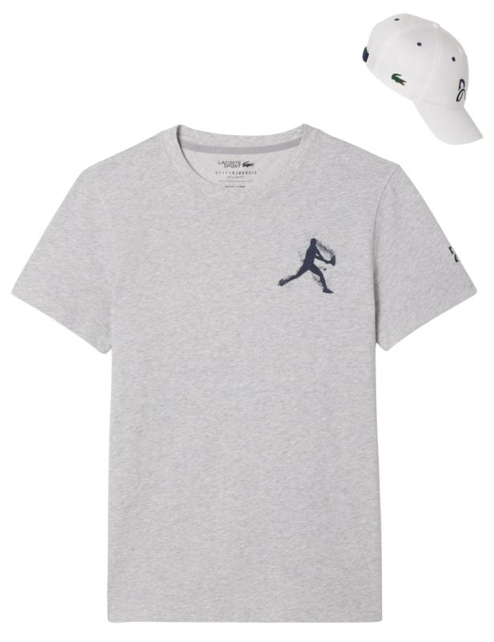 Теннисная футболка Lacoste Tennis x Novak Djokovic Pack