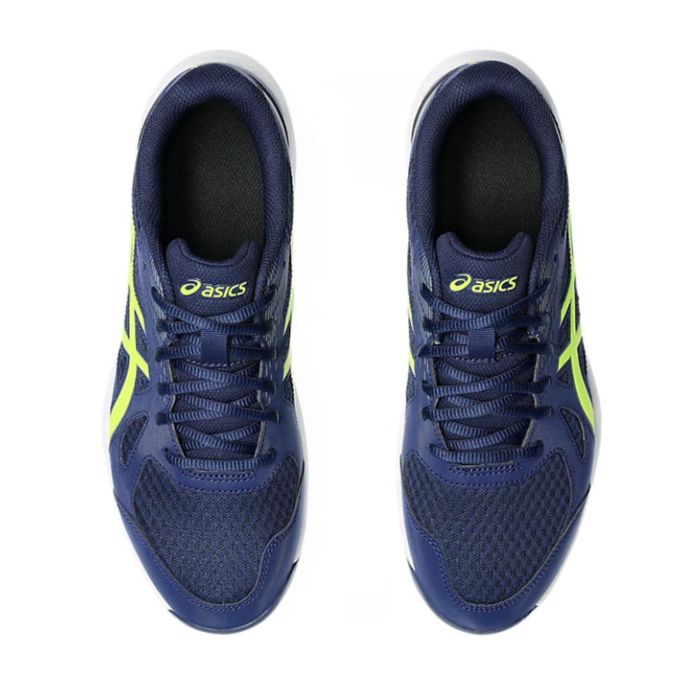 Кроссовки волейбольные мужские ASICS Upcourt 6 1071A104 400, р.8(рос.40), сине-зеленый