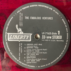 Винтажная виниловая пластинка LP The Ventures The Fabulous (Japan 1964) (No Obi) Only The Young