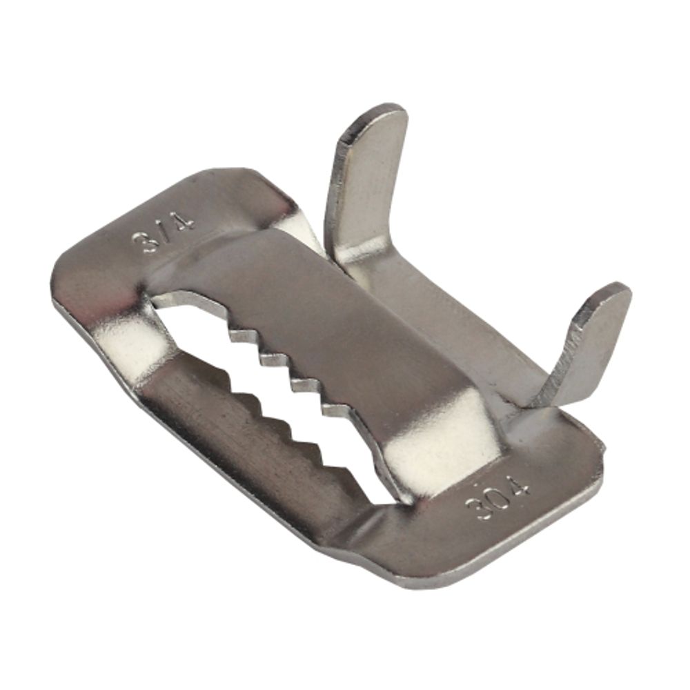 Бугель ЭРА NB20 усиленный с зубьями для монтажной ленты | Арматура для СИП