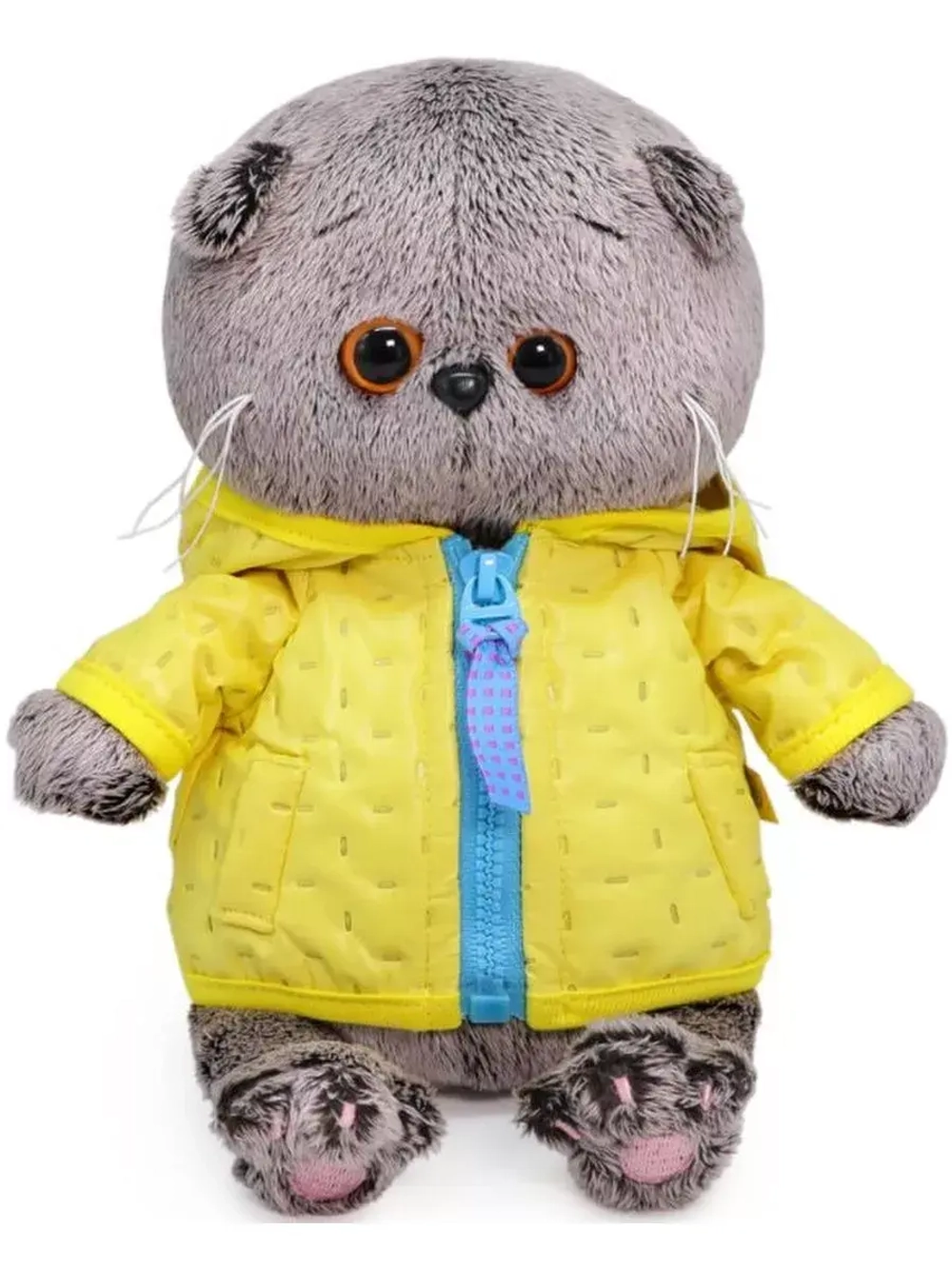 Кот Басик Беби в курточке 20 см BB-077