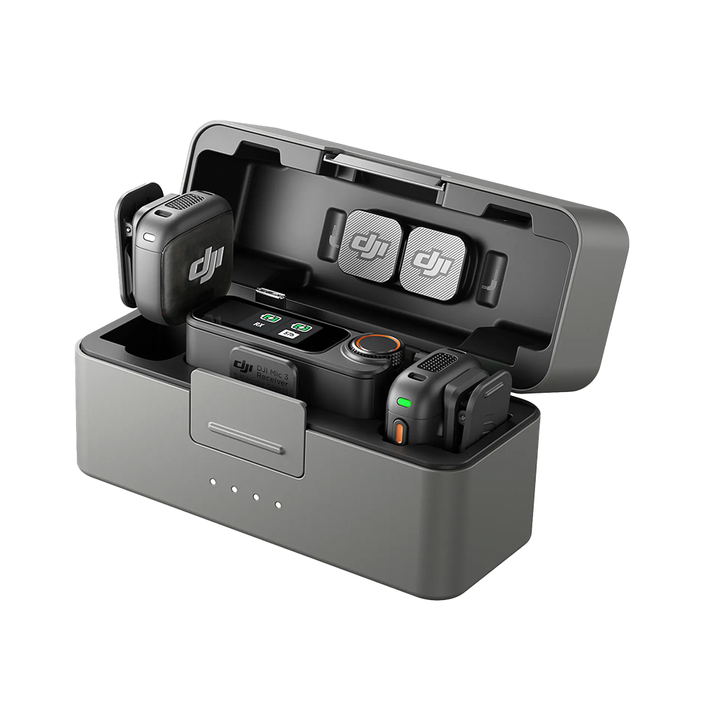 Беспроводной микрофон DJI Mic 3 (2 TX + 1 RX)
