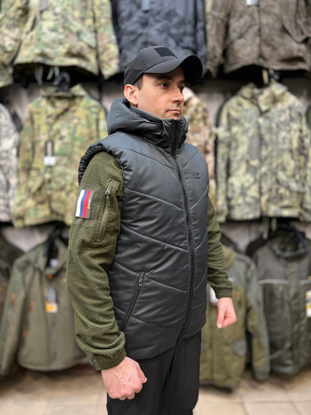 Жилет мужской Рагнар, Оникс