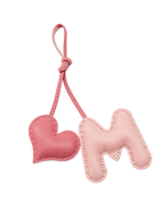 Брелок LOVE розового цвета