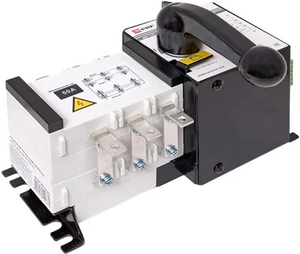 Автоматический ввод резерва  EKF ats-tsr1-50A-3p-pro