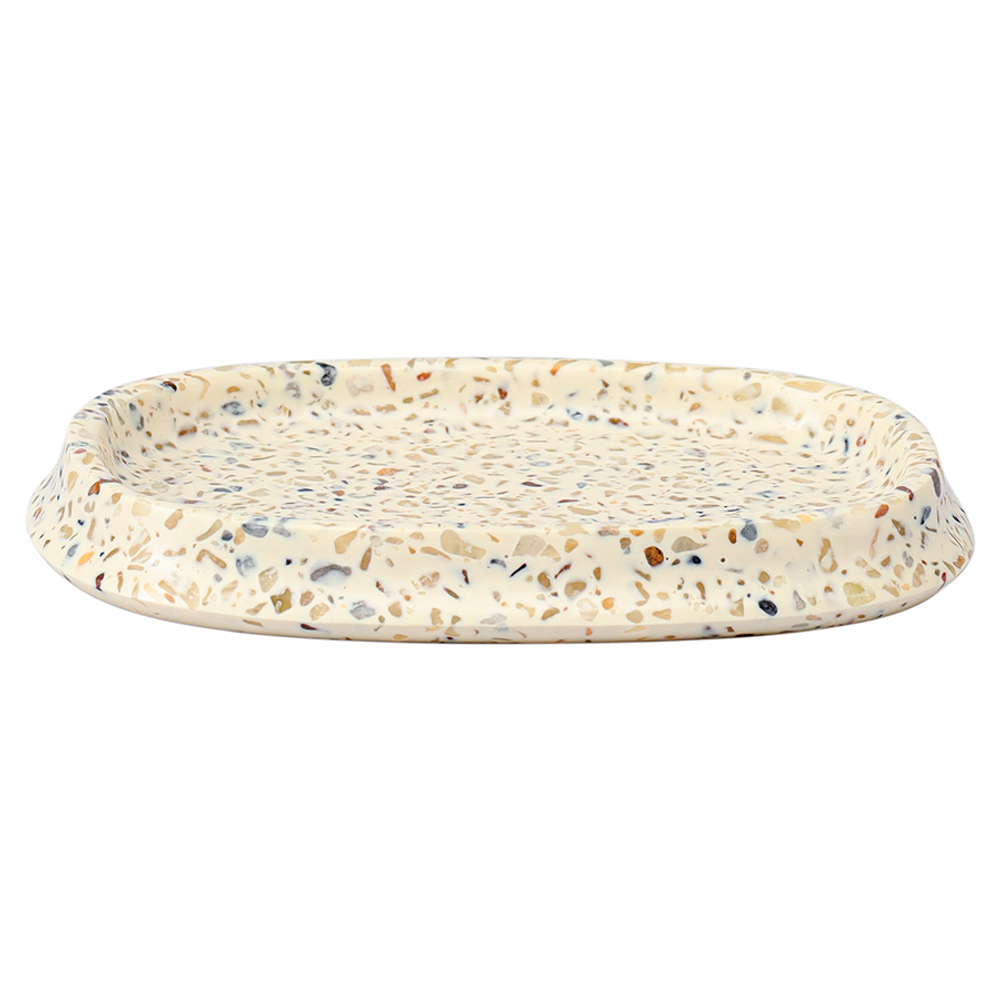 Мыльница mosaic, светло-бежевая