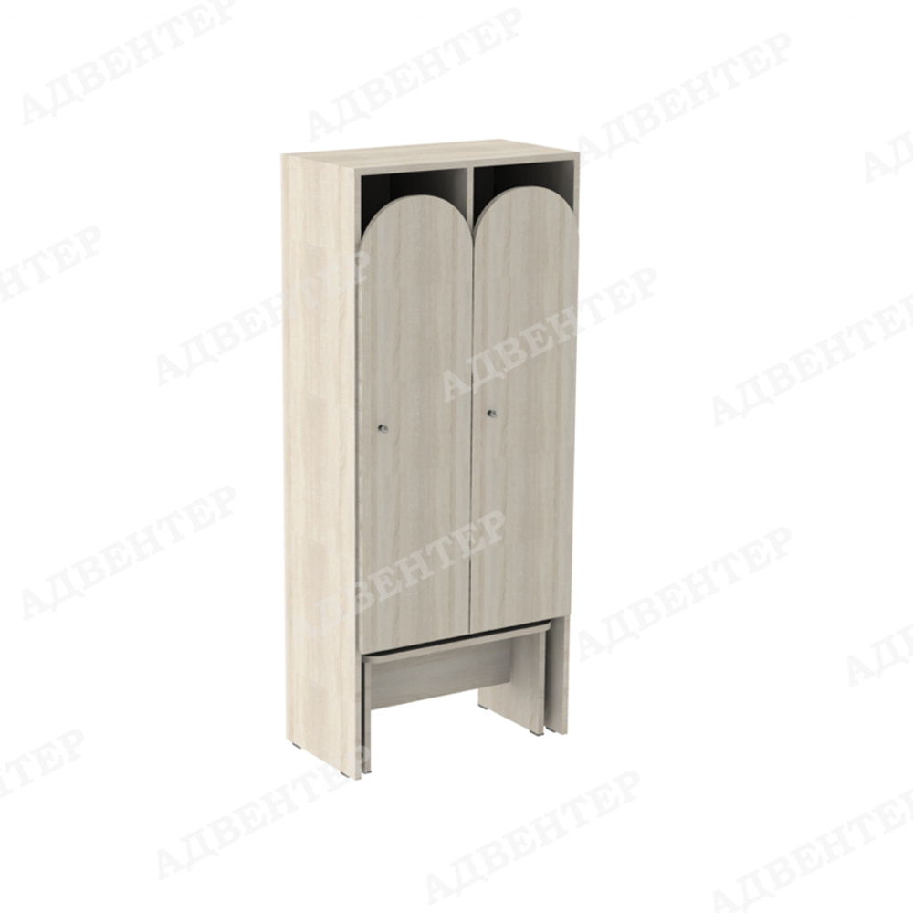 Шкаф детский для одежды 2 СЕКЦИИ