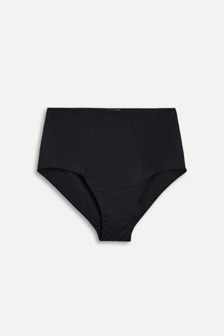 ZARA ШИРОКИЕ ТРУСЫ ИЗ ПОЛИАМИДА — 50TH ANNIVERSARY, ЧЕРНЫЙ