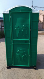 Туалетная Кабина  Кк «Дачник» (Бак 150 Л) в разборе Экомарка T-7 (1200x1100x2200см;65кг;зеленый) - арт.561282