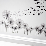 Урна для праха "Реквием L" с печатью Одуванчики