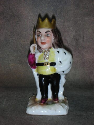 Статуэтка. Фарфор. Король горбун Volkstedt. Германия