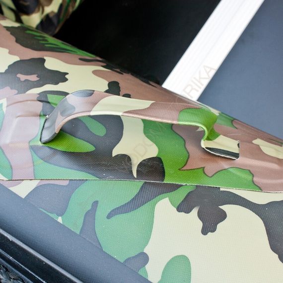 Надувная лодка HDX CARBON 370 ( зеленый камуфляж ) дерев. пол P/L