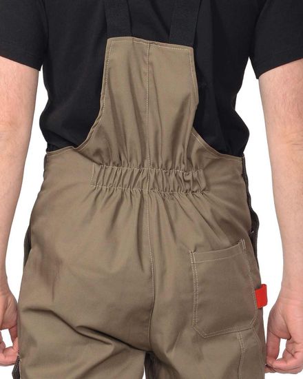 Полукомбинезон "Сириус-Фаворит-Мега" (с.коричневый/коричневый/красный)