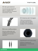 Наушники A4Tech Fstyler FH100 Stone Black