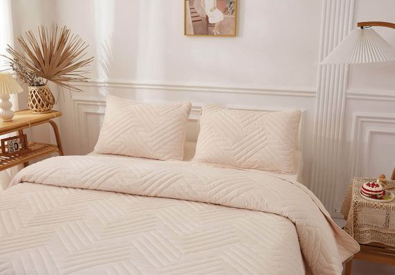 Мориц (крем) Покрывало 160х220