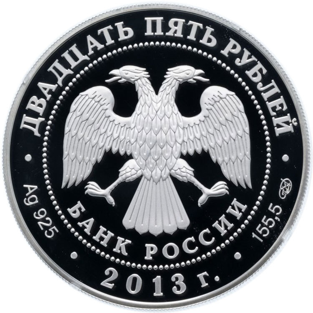 25 рублей - XXVII Всемирная летняя Универсиада. 2013 г. Proof
