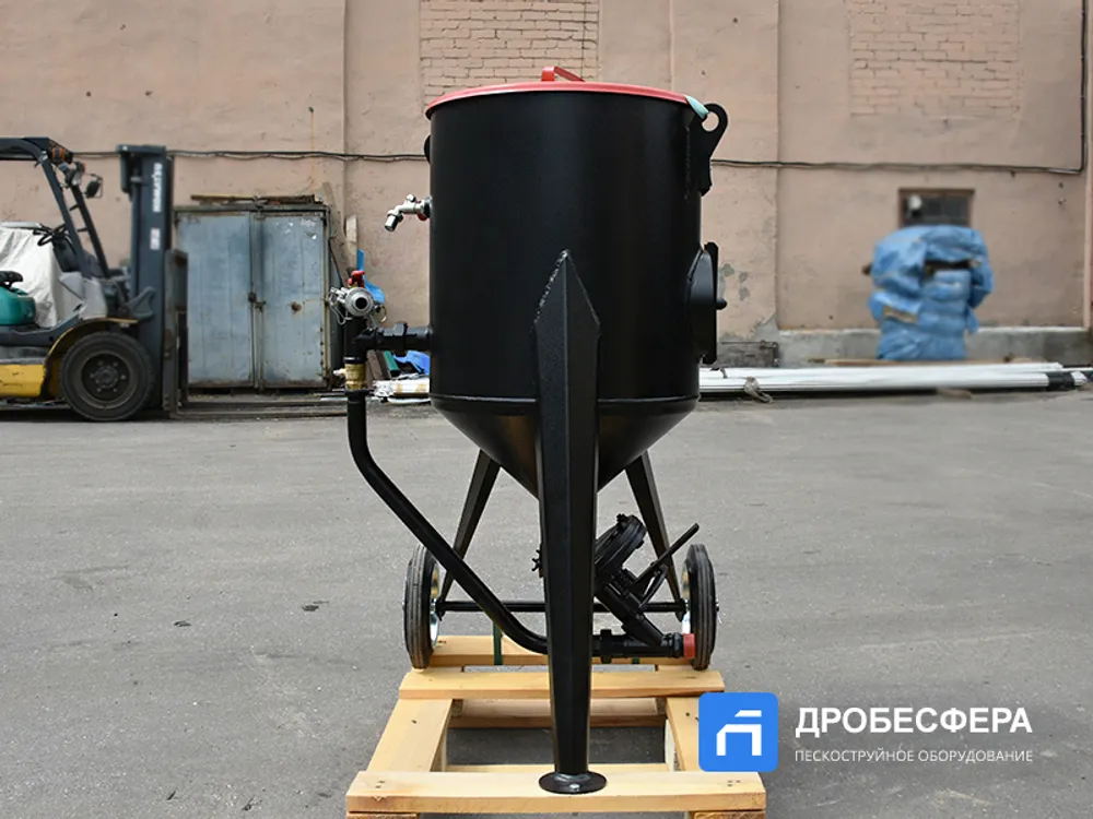 Пескоструйный аппарат PST-PS-75-1 с шиберным дозатором