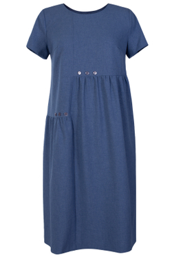 Платье женское 1843ЮП, джинс #259Дж051843ЮП