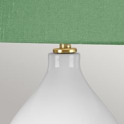 Настольная лампа Elstead Lighting ISLA-AB-TL-GREEN Elstead Lighting