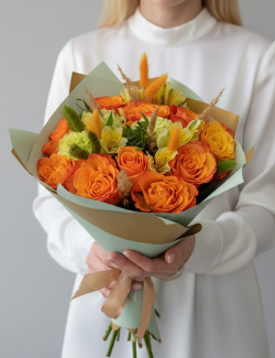 Букет с розами Серенада