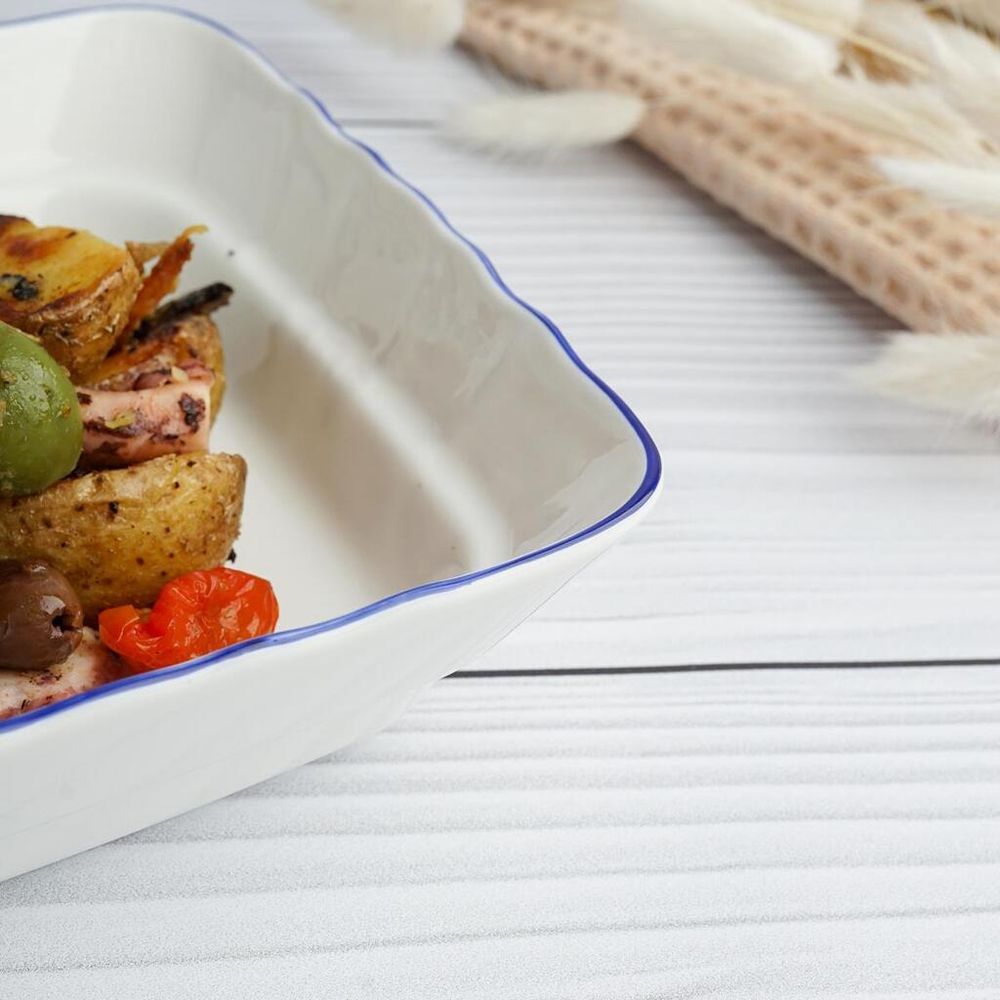 Салатник 400 мл 16*16 см h4,5 см квадратный Sea Flower P.L. Proff Cuisine [6]